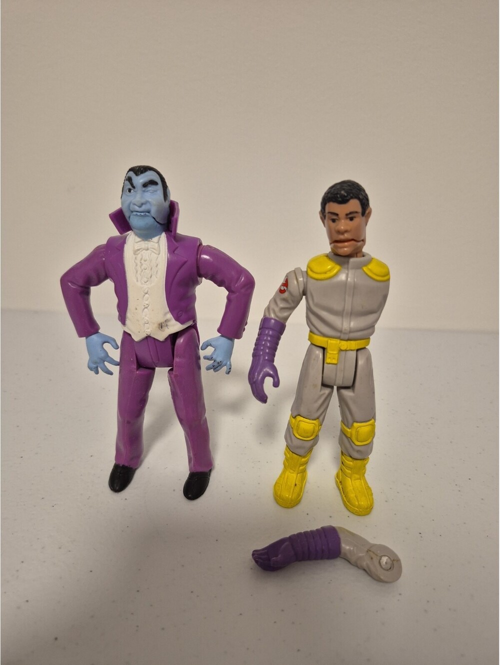 The Real Ghostbusters Dracula 1989 Kenner Action Figure + Winston Zeddemore